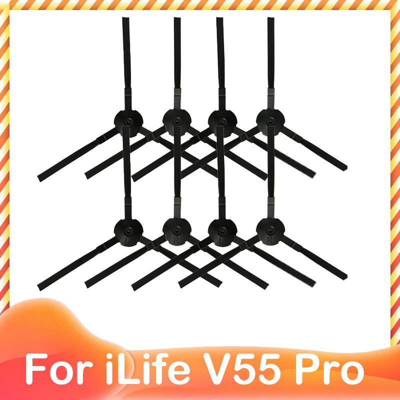 For iLife Chuwi V55 Pro Side Brush Strainer Hepa Filter Mop Cloth Replacement Pack Robotic Vacuum Cleaner Spare Kit Part