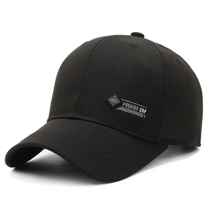 New Men's and Women's Baseball Cap Cotton Polyester Iron Standard Visor Trend Printed Alphabet Cap Casual Sun Hat