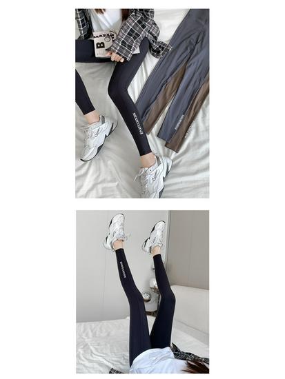 Women's Shark Pants: Fleece-Lined, Thick Base, 2025 Style, Petite Fit, Wear Outside, Ideal for Autumn/Winter.