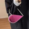 Hochwertige leichte Luxus-Handtasche in Herzform, mit Diamanten besetzte Love Bag mit Strasssteinen für Damen