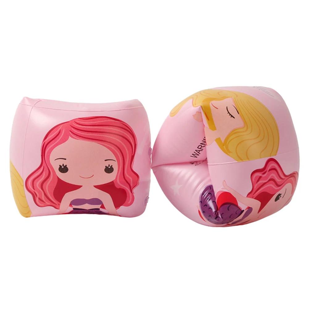 Cute Cartoon Swimming Water Wings Adjustable Swimming Training Life Jacket Baby Arm Sleeve Float for Kids Age 2-8 Years Old