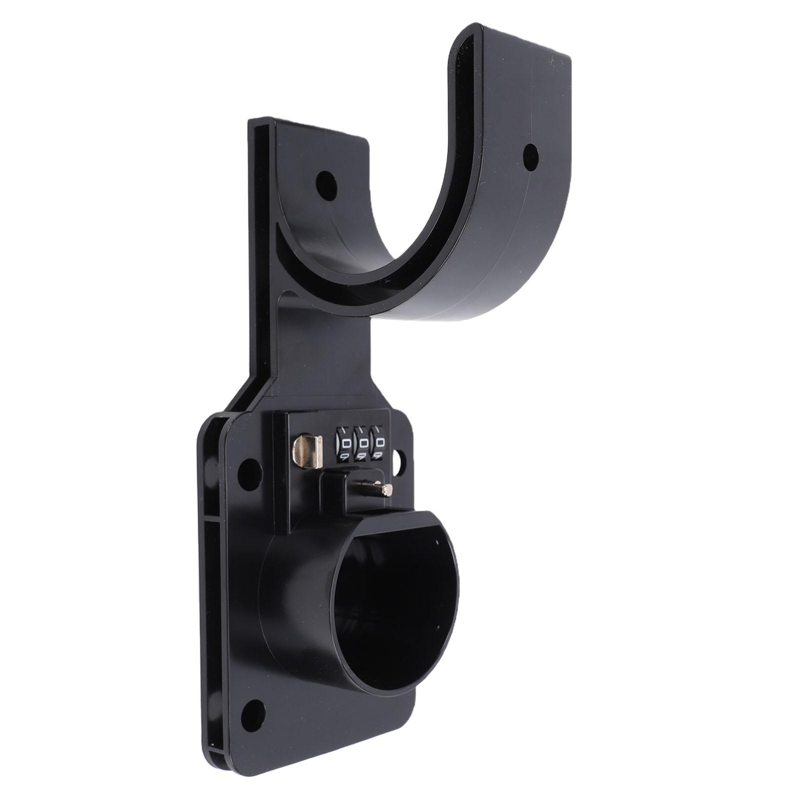 

EV Charger Nozzle Holster Dock with Lock Wall Mount Charging Cable Holder Organizer for GB T Electric Vehicles