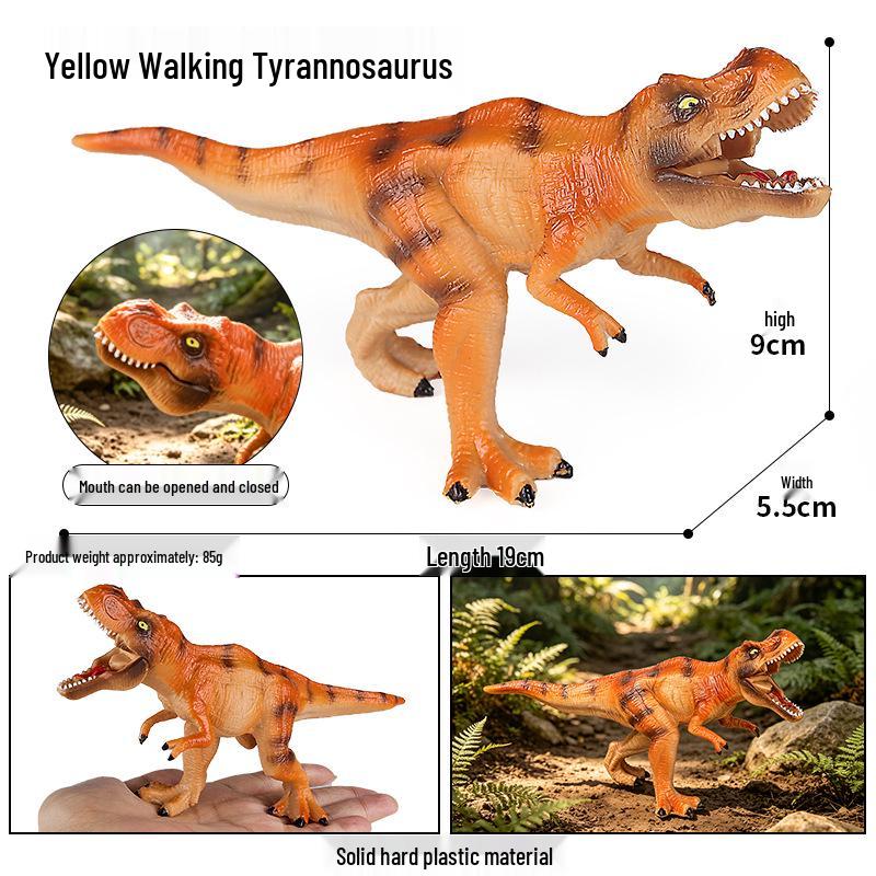 Dinosaur Model Set: T. Rex, Spinosaurus, Mosasaurus, Stegosaurus, Triceratops Cognitive Toys