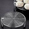Coil 304 Stainless Steel Steaming Rack Spiral Pattern Steam Stand Shelf Steaming Tray  Dumplings
