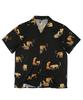 Camisa de Verano ROCKPSYCHO Leopardo - Negra