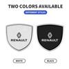 Poklice 3D kovový štít Znak Nálepky na okno karoserie boční znaky pro Renault Captur Megane Clio Arkana Line Koleos Kwid Duste