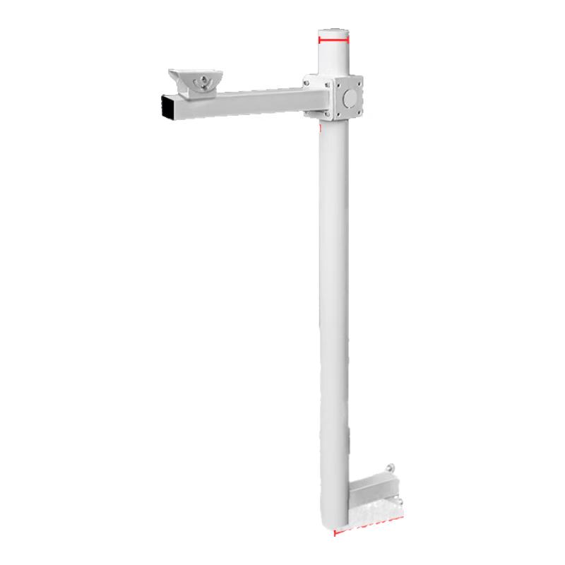 Pipeso Outdoor L-Shaped Security Camera Mount Pole