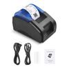 BISOFICE 58MM Desktop Receipt Printer USB+BT 203DPI Direct Thermal Printing Compatible with