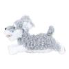 Livheart Bag Charm, Flappy Miniature Schnauzer (Total Length: Approx. 16cm), Cute Dog Keychain, 37251-72