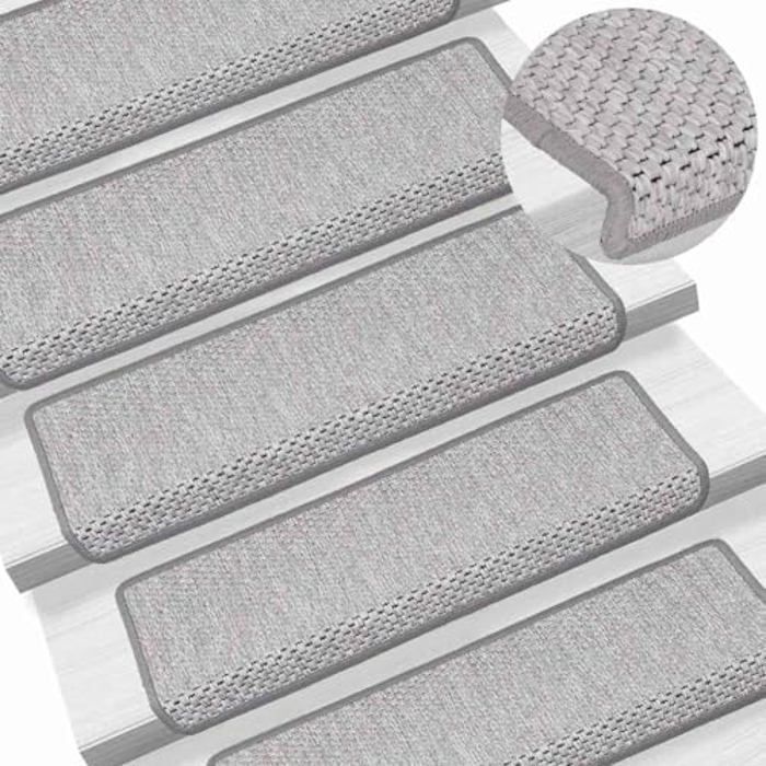 Tapis d'Escalier Autocollants - VIDAXL - 15 pcs - Antidérapants - Insonorisants - 65x21 cm