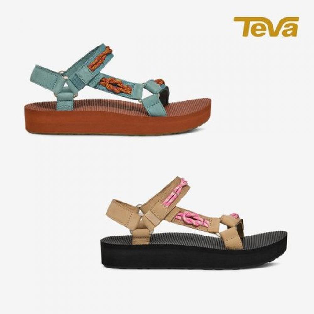 Teva Women S Rope deSign Sandal Midform univerSal Knotted Stvf2613910 Skb Mint/Red Brown (SKB)/220