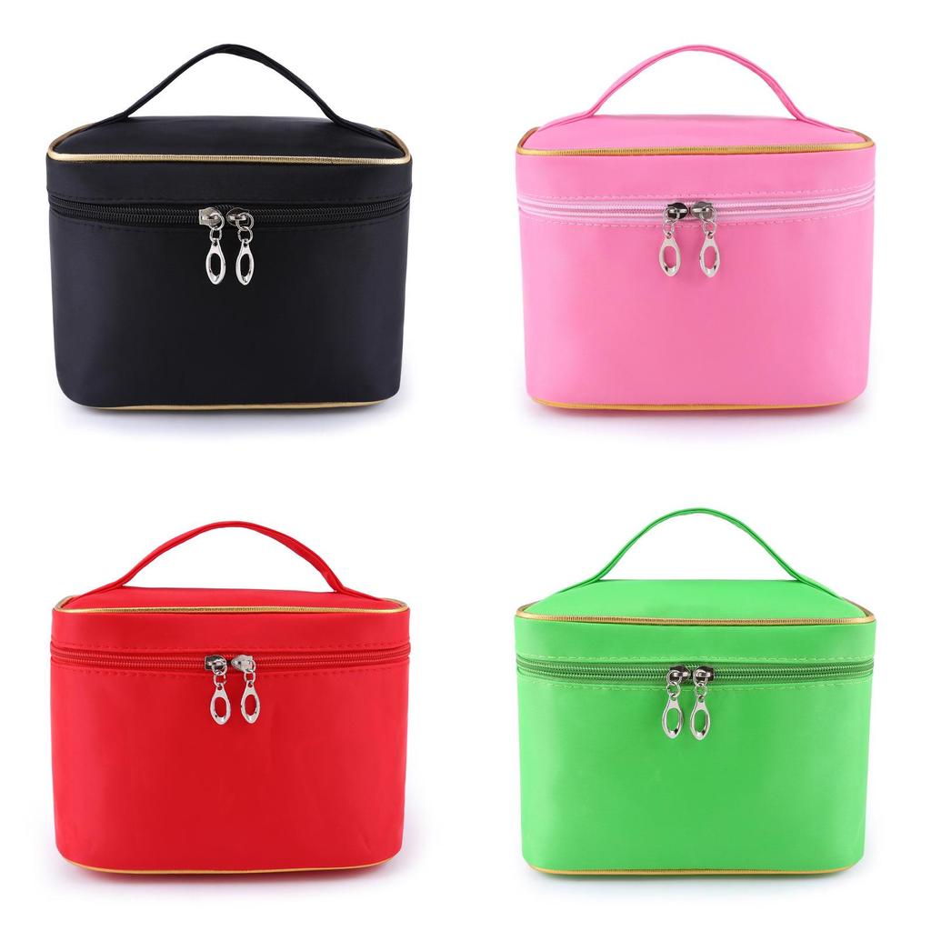 Damen Kosmetiktasche mit großer Kapazität, faltbar, tragbar, wasserdicht, Reise-Organizer
