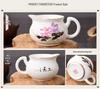 Blue & White Porcelain Tea Pitcher Gong Dao Bei 170ml for Kung Fu Tea Sets