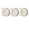 3pcs Suction Wall Hooks Heavy Duty Suction Hook Reusable Not Damage Wall Hook Set Long Service Hold for Towels & Clothes