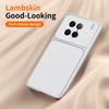 Lambskin Texture Soft Phone Case for VIVO X90 Pro Plus Pro+ X90S X90Pro 5G Original High Quality Leather Plated Frame Back Cover