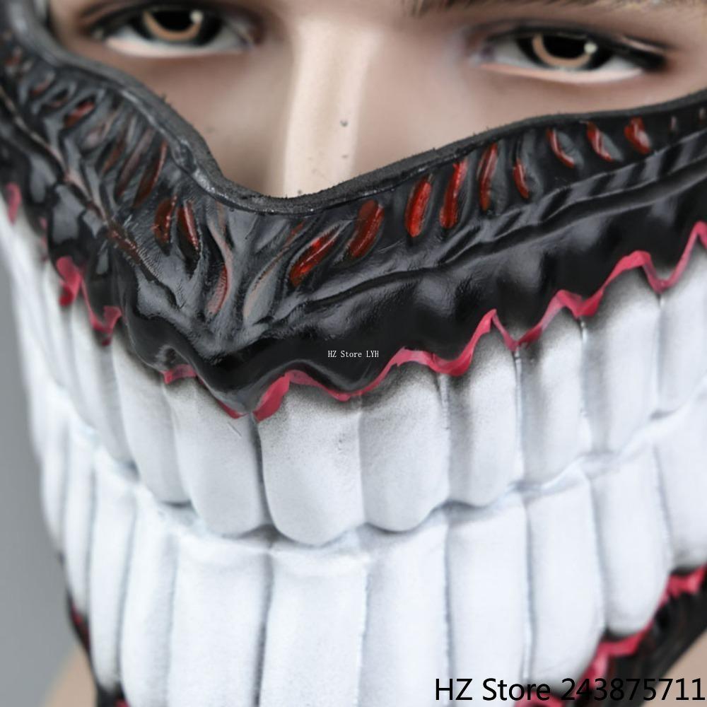 Maschera Cosplay Takakura Ken DAN DA DAN Okarun Ken Takakura Maschera Facciale Gioco di Ruolo Halloween per Adulti Maschere di Maschera Spaventose Donne