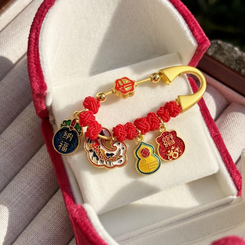 Horse Year Zodiac Brooch Pendant Best Wishes Guardian Brooch Lucky Lucky Pins  Pregnant Women