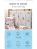 High-Density Cotton Newborn Bath Towel - Six-Layer Gauze, Printed Design, for Infants & Kids
