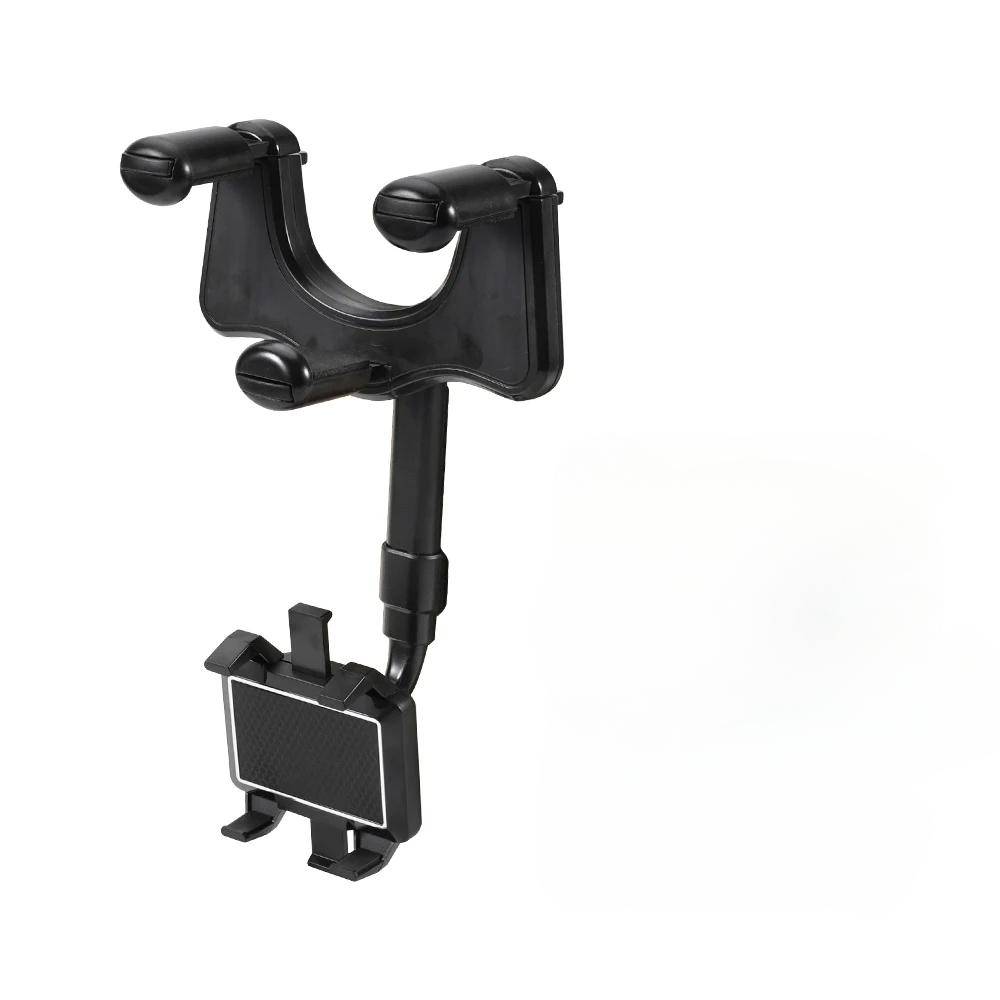 

1/2PCS Outdoor Camping Car Phone Holder Rearview Mirror Holder 360 Degree Car Phone Holder Multifunctional Rotating Phone Holder