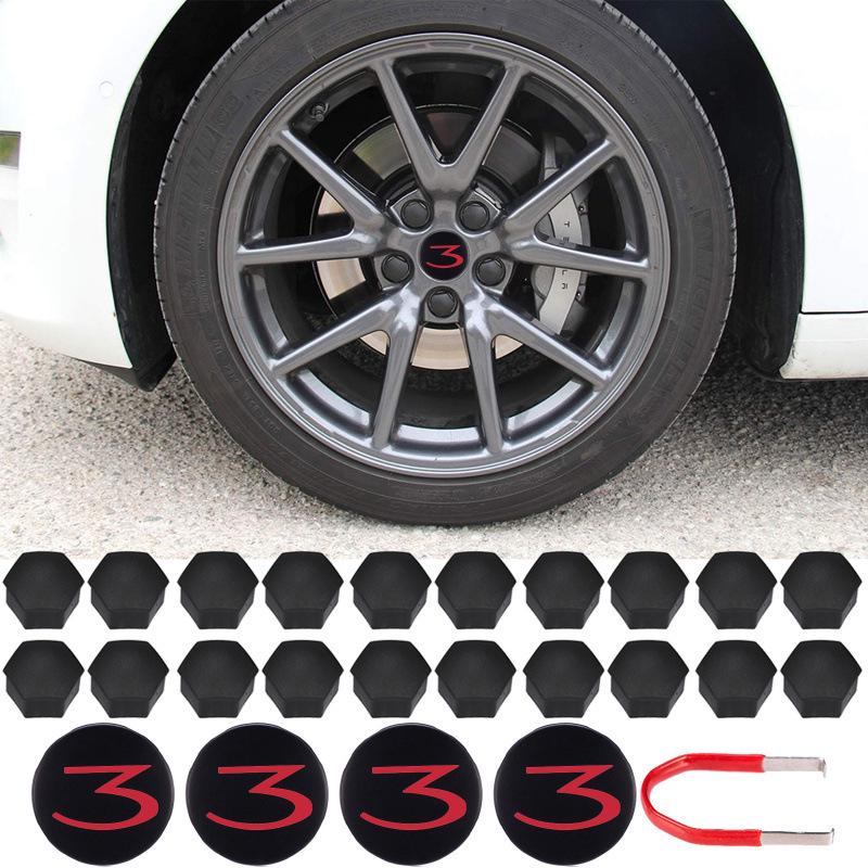 Tesla Model 3 Hub Cap & Wheel Cover Kit Accessories