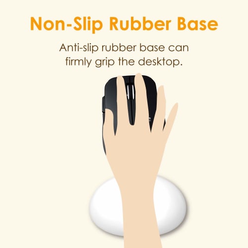 ELECOM Wrist Rest Dip Gel Gel White MOH-DG01WH