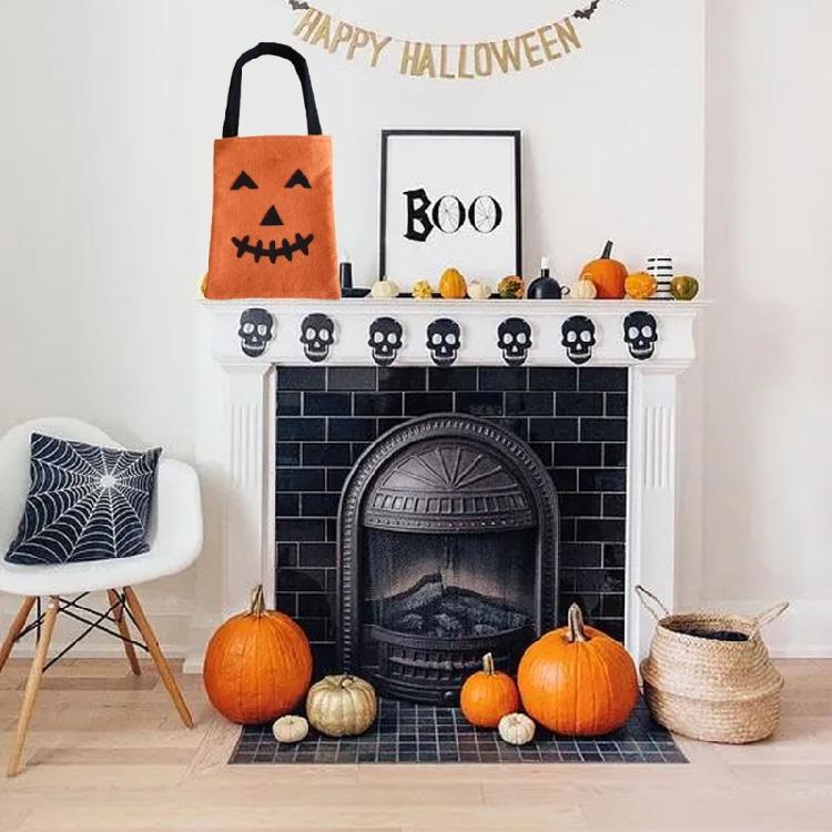 Multipurpose Halloween Tote Candy Bag Pumpkin New Year  Festival Party