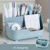 Large Capacity Desktop Storage Box Five-compartment Desktop Organizer, Student Stationery Holder 5-section Office Desk Organizer