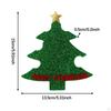 Christmas Tree Shape Nail Photo Prop Multipurpose Modern Acrylic Art Display Props for Salon