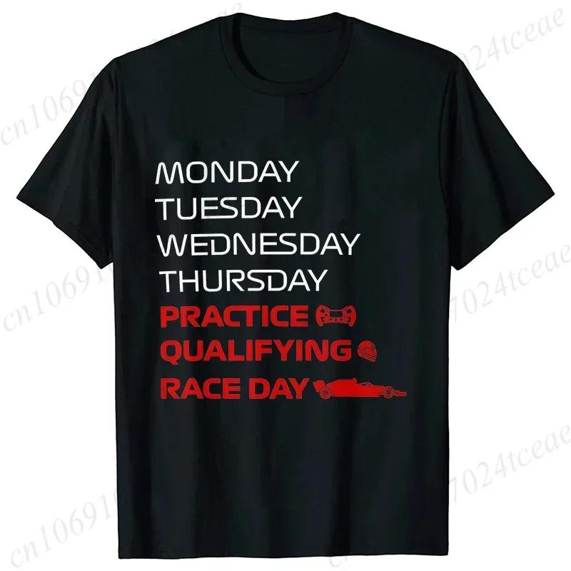 S5xl Race Week Tshirt For Unisex Wounisex Clothing Practice Qualifying Race Day Design Tshirts Casual Unisex Clothing Racing Fan Gift L