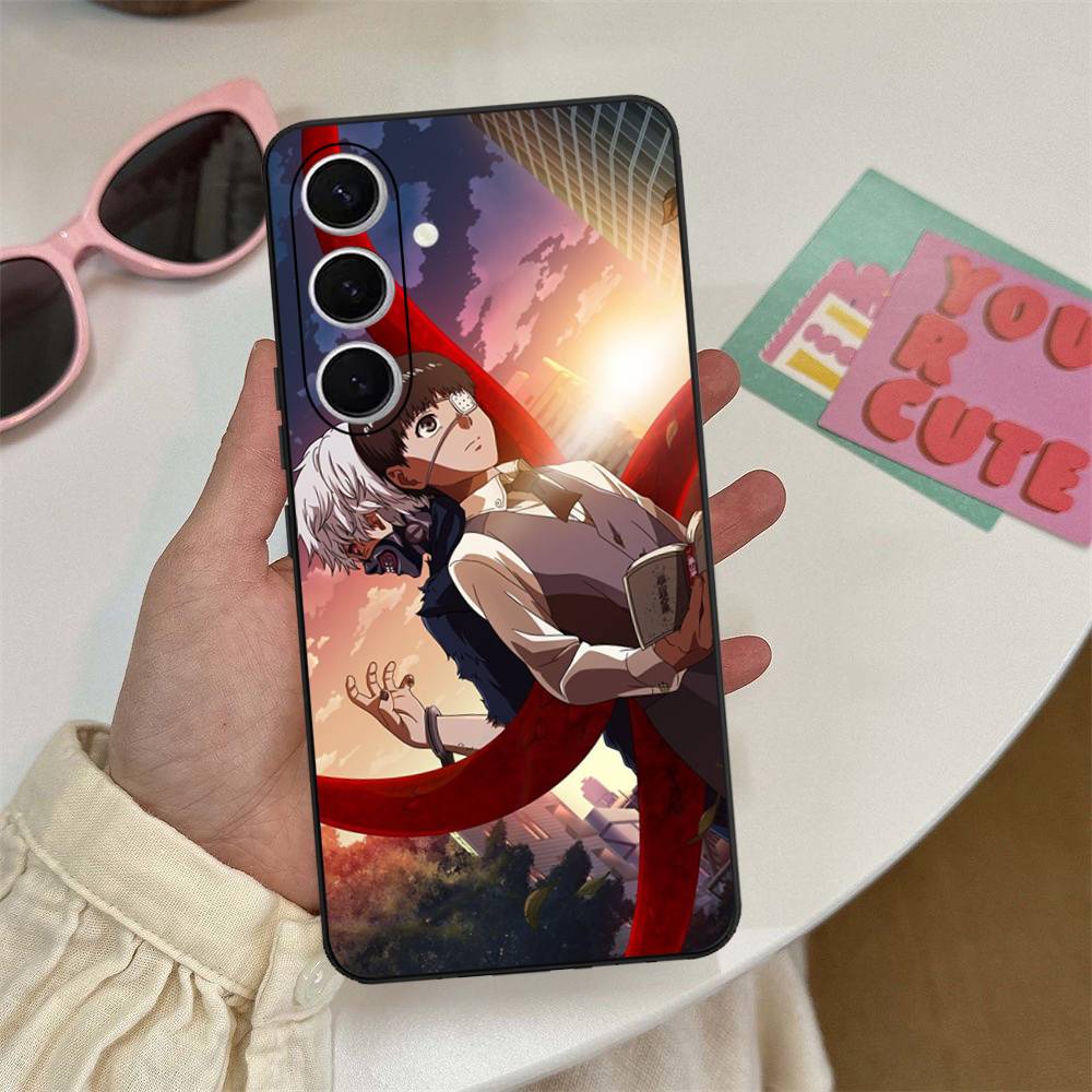 Anime Tokyo Ghoul Phone Case For Samsung S 24 fe 25 Ultra plus 20 lite 21 30 22 23 24 22 Ultra 5G Fundas