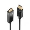 [LINDY] 5m DisplayPort To HDMI 2.0 HDR Active Conversion Cable (Model: 40928) Black
