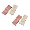 Kurukuru Hand Towel 2 Colors X 2 Sets Pink/Ivory 15 X 80cm