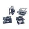10pcs Car Motorcycle Scooter ATV Moped E-bike Plastic Cover Metal Retainer 6mm U-Type Clips with Nut M6
