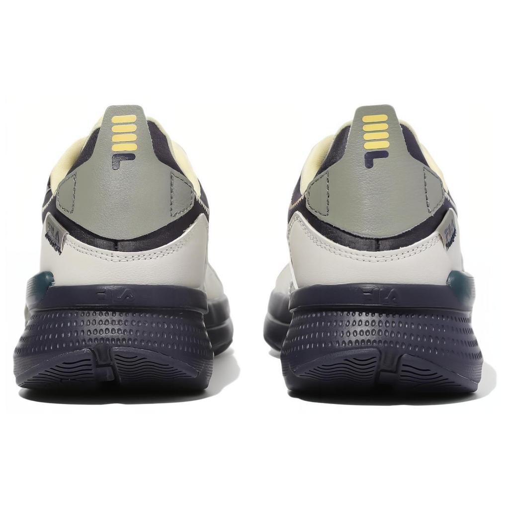 FILA Tri Force Trainer Low top Casual Shoes Unisex Ecru Korean Style 1RM02262E_716