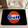 G-Gulf Racing Car Logo Room Mats Anti-slip Absorb Water Long Strip Cushion Bedroon Mat Household Carpets