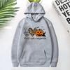 Peace Love Halloween Print Hoodies For Women Men Autumn Winter Pullover Harajuku Casual Long Sleeves Sweatshirt Tops