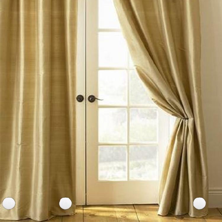 Rustproof Waterproof Magnetic Shower Curtain Weights Hooks with Silicone Coating