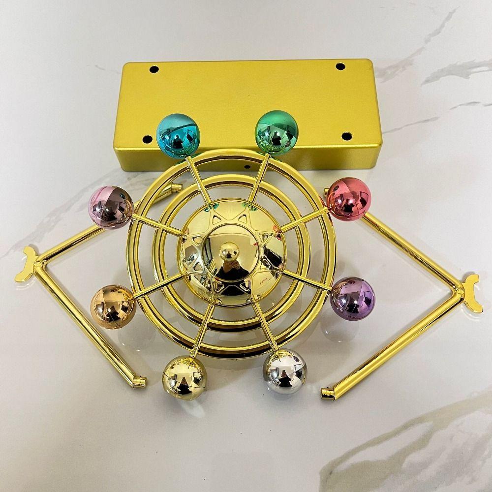 Magnetic Balance Celestial Orbit Pendulum Battery Powered Art Desk Decor  Teachers Gift