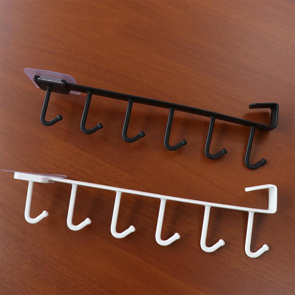 Creative Sundries Hook Shelf Multi-functional Mug Cup Hanger Cabinet Storage Rack Household
