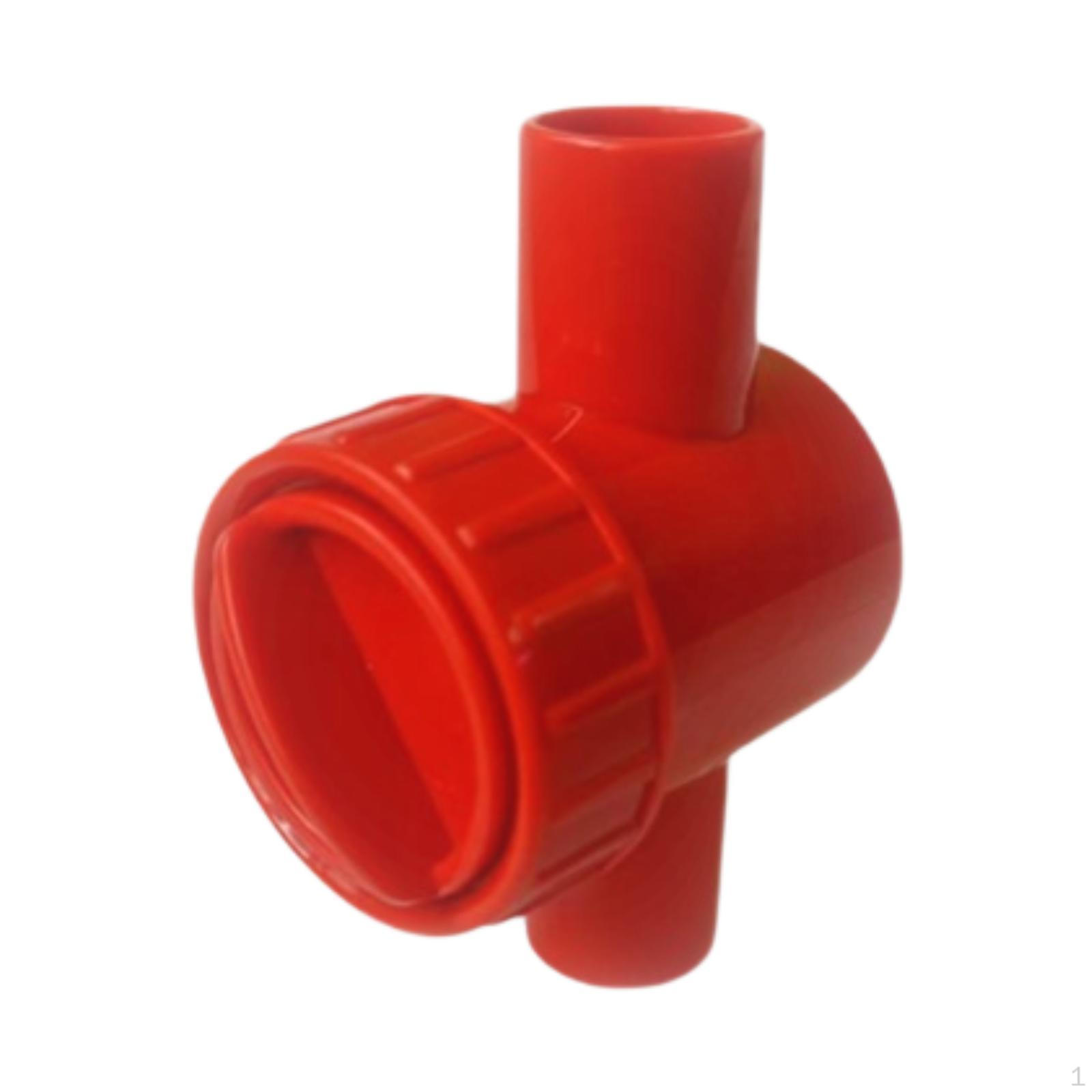 

Aquarium Valve High Performance Regulator Adjustable Sluice Valves Ball for Tanks Garden