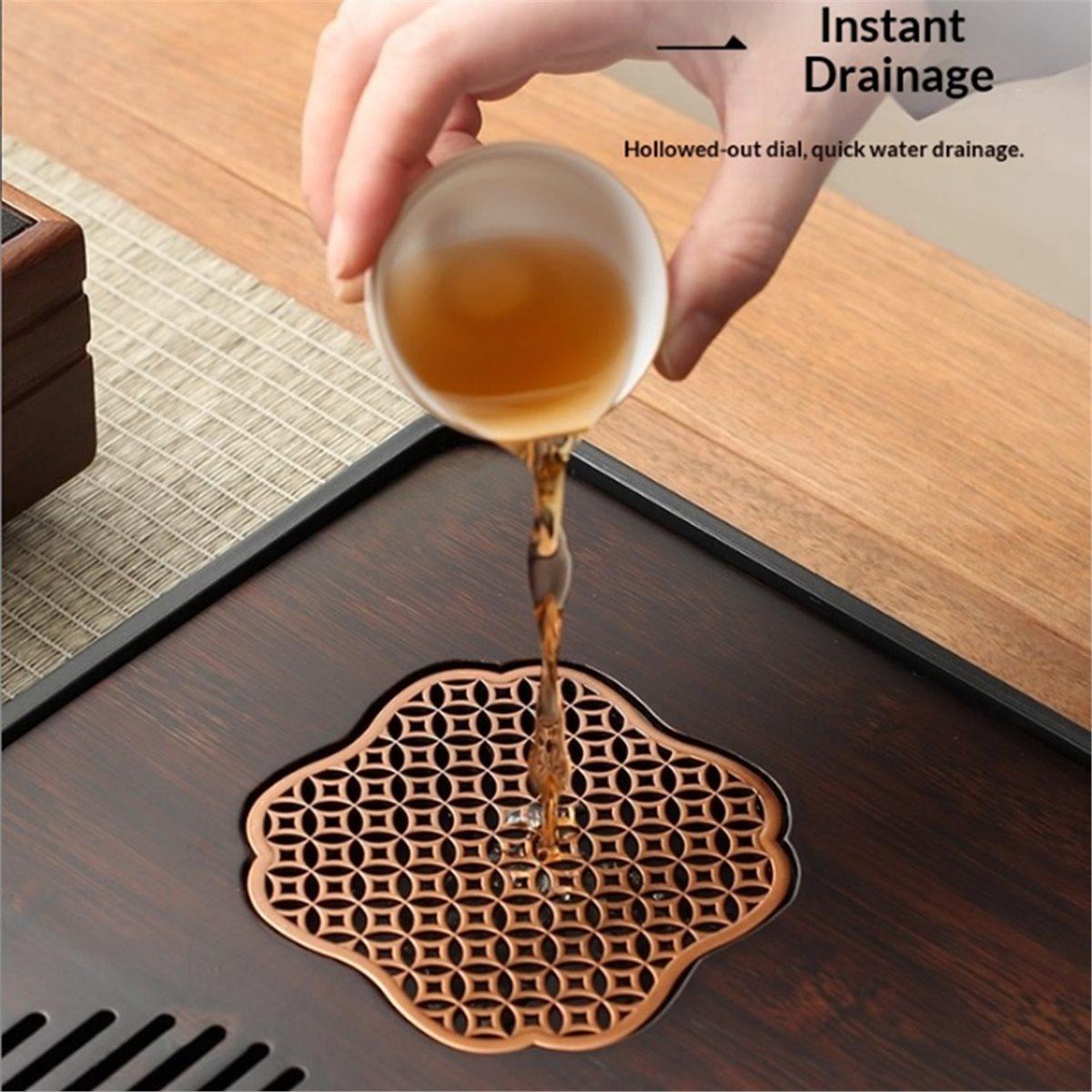

2026 New Tea Tray Home Small Water Storage Tea Platform Tea Set Tea Tray Tea Sea Dry Brewing Platform Tray China Mainland