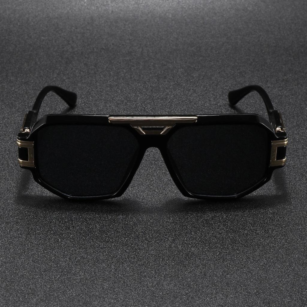 Men'S Sunglasses Vintage Luxury Designer Women Sunglass Uv400 Retro Trend Driving Europe America Large Frame Sun Glasses