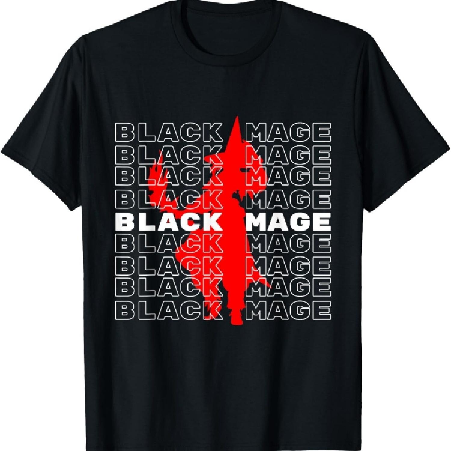 

Black Mage Aesthetic - For Warriors of Light & Darkness T-Shirt S