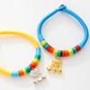 Pet Collar Vibrant Color Wear Resistant Polyester Pet Weave Longevity Lock Necklace Dog Collar Pet Supplies