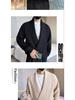 Herbst/Winter 2025 Herren V-Ausschnitt Lockerer Freizeit Pullover Strickware Oberteil