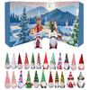 2025 Christmas Gnome Advent Calendar 24 Days Countdown To Christmas Ornament with 24 Collectible Dwarf Dolls for Boys Girls Adults