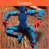 Yellow Black Articulated Figure With 4 Weapons 3 Hand Types Enhance Interest And Skills