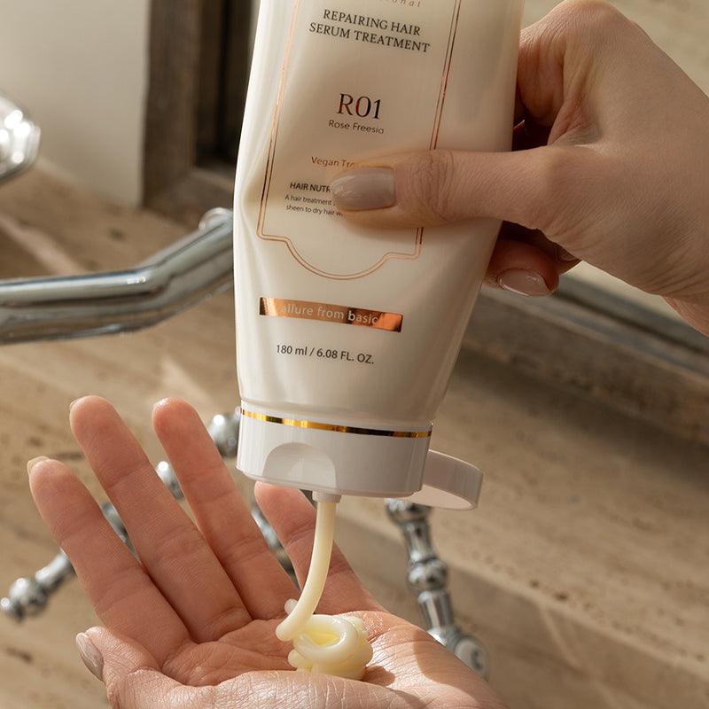 d'Alba Repairing Hair Serum Treatment 180ml + RANDOM GIFT
