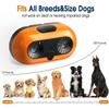 Dog Barking Control Device Sonic Deterrent Rechargeable 3 Mode Settings IP45 Weatherproof Stop Bark Tool for Yard Home