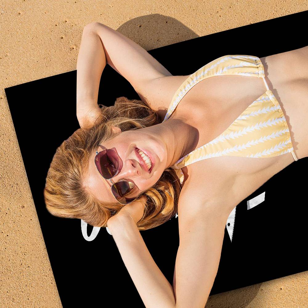 Classic Film J-James B-Bond 007 Microfiber Beach Towel Absorbent Quick Dry Soft Yoga Swimming Resort Mountain Climbing Towel